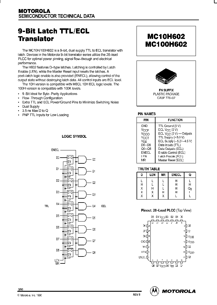 MC100H602_82978.PDF Datasheet