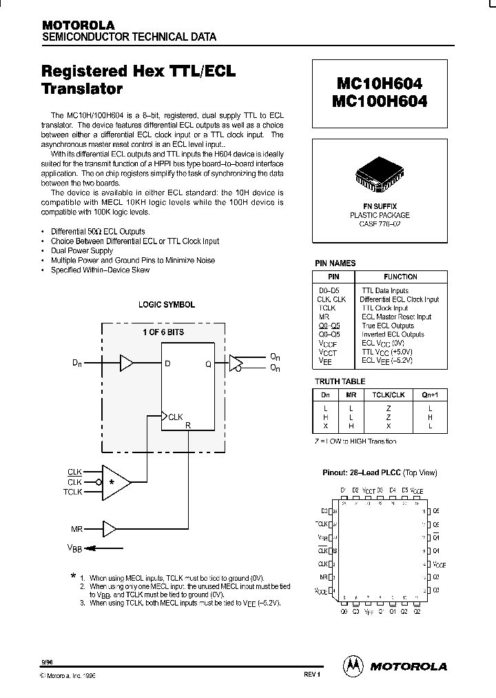 MC100H604_82982.PDF Datasheet