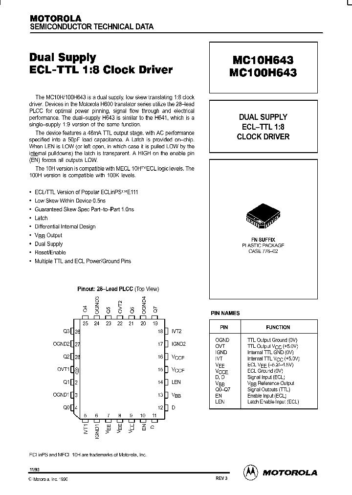 MC100H643FN_82996.PDF Datasheet