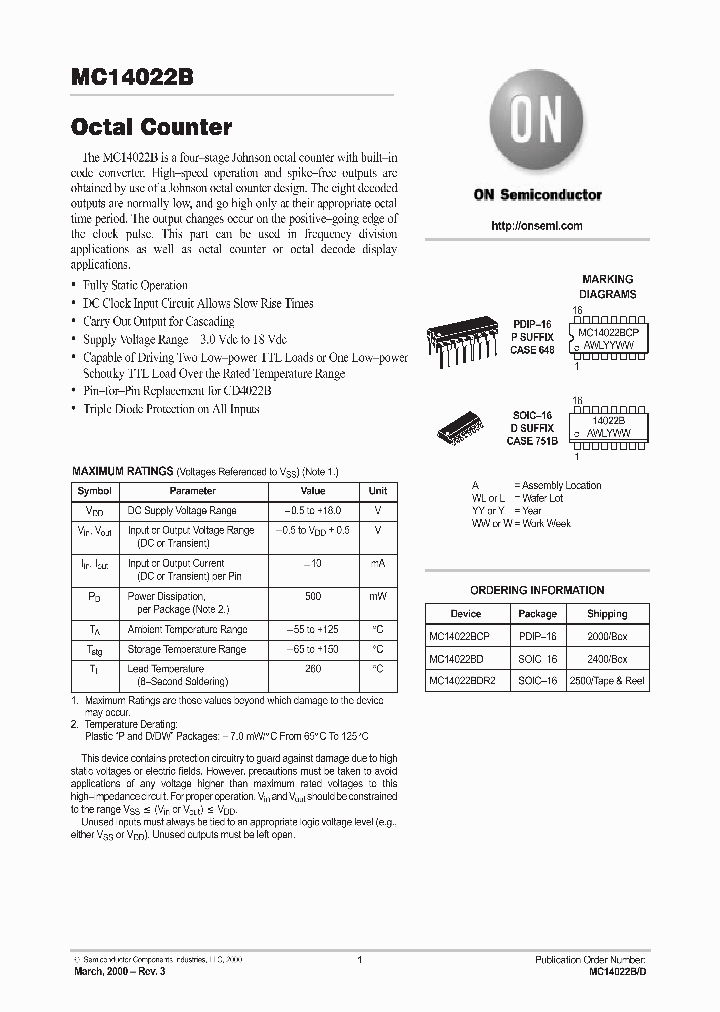 MC14022_27642.PDF Datasheet