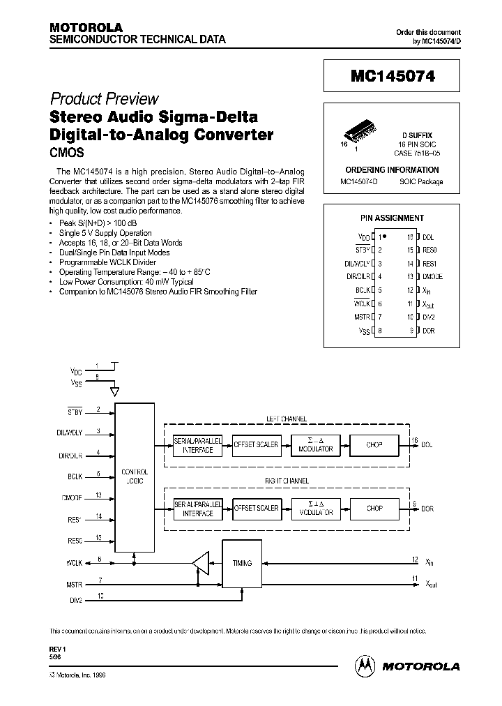 MC145074D_15852.PDF Datasheet