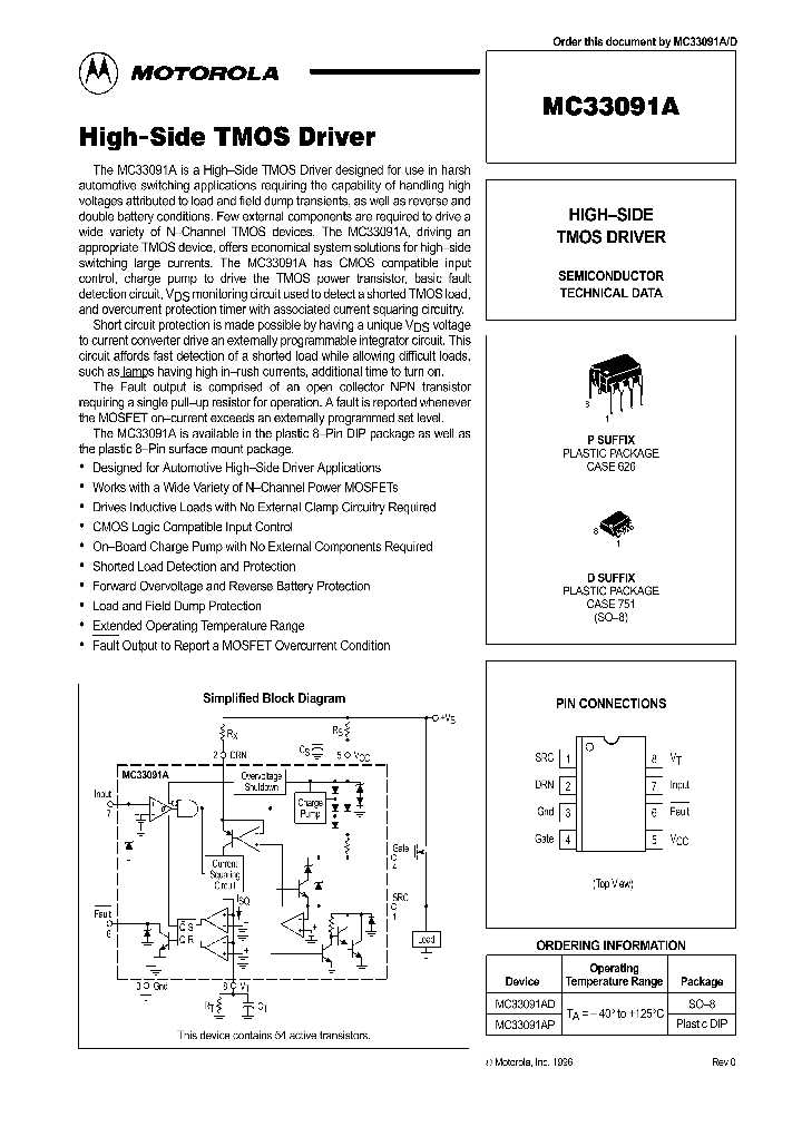 MC33091_163647.PDF Datasheet
