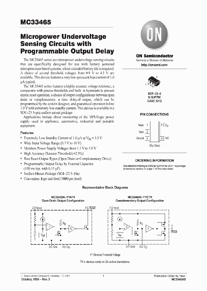 MC33465_106651.PDF Datasheet