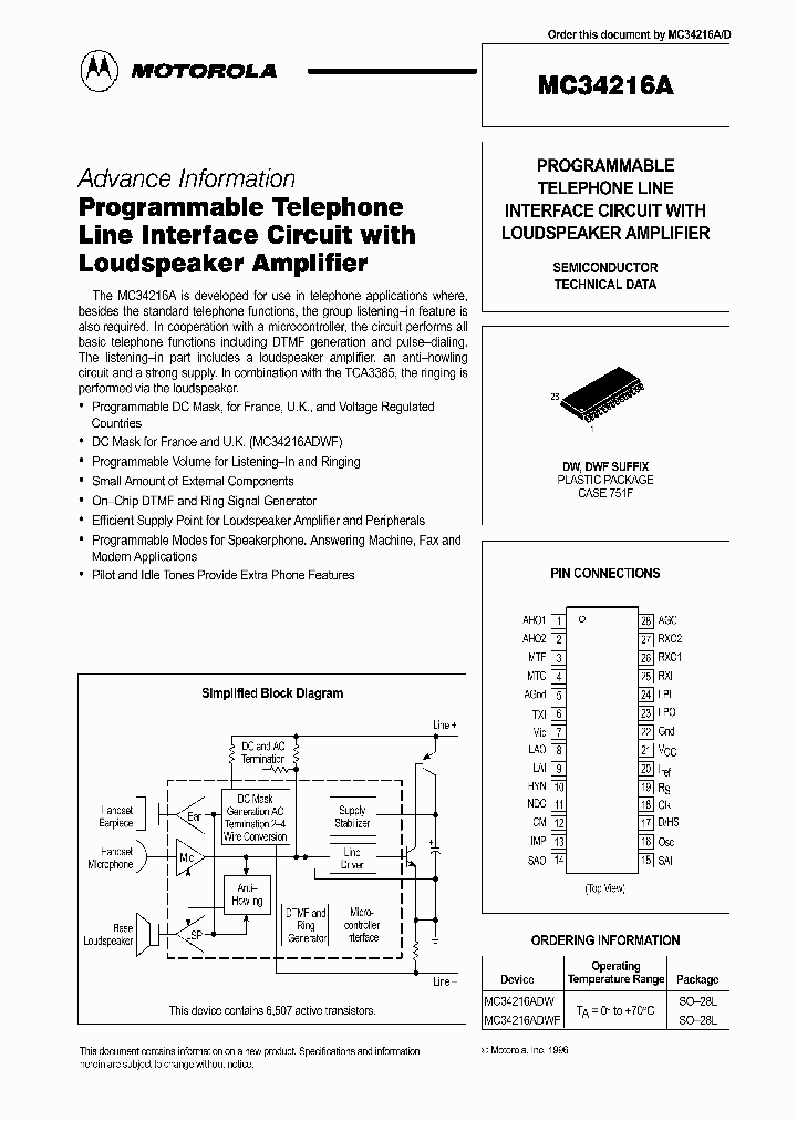MC34216ADW_129407.PDF Datasheet