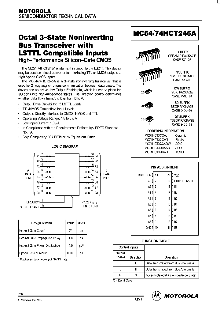MC74HCT245ASD_92749.PDF Datasheet