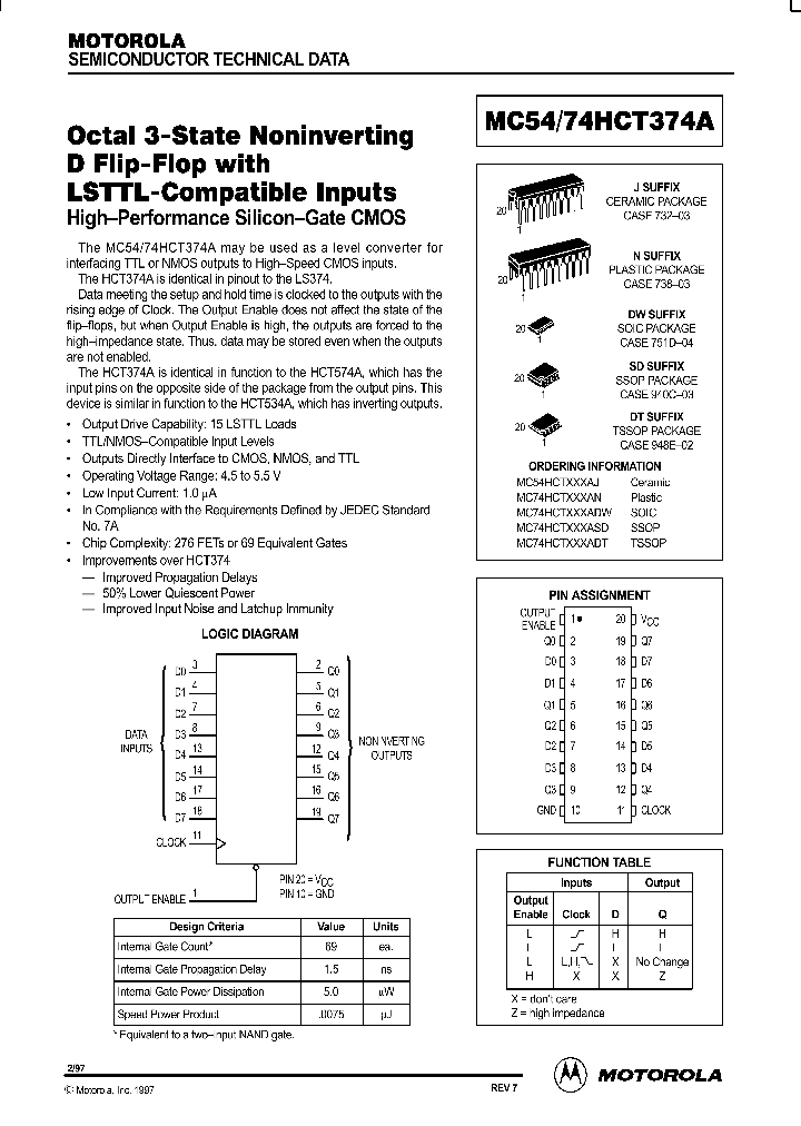 MC74HCT374ASD_187812.PDF Datasheet