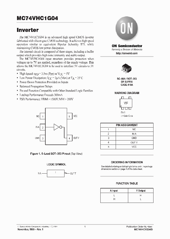 MC74VHC1G04_184833.PDF Datasheet