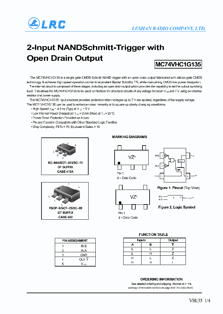 MC74VHC1G135DFT2_184866.PDF Datasheet