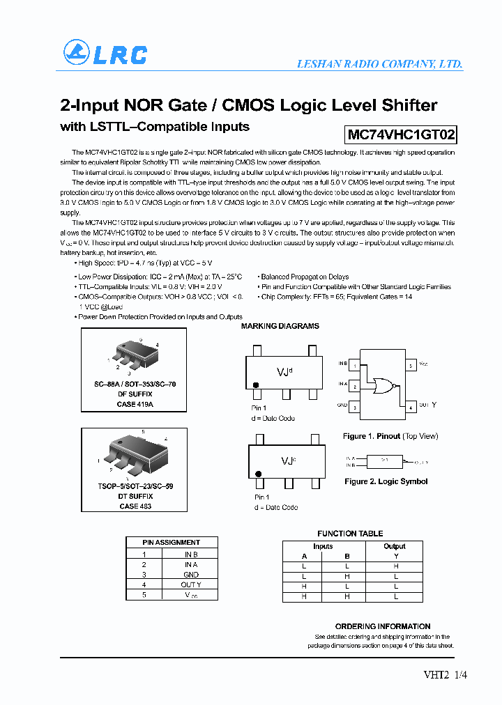 MC74VHC1GT02DFT2_184898.PDF Datasheet