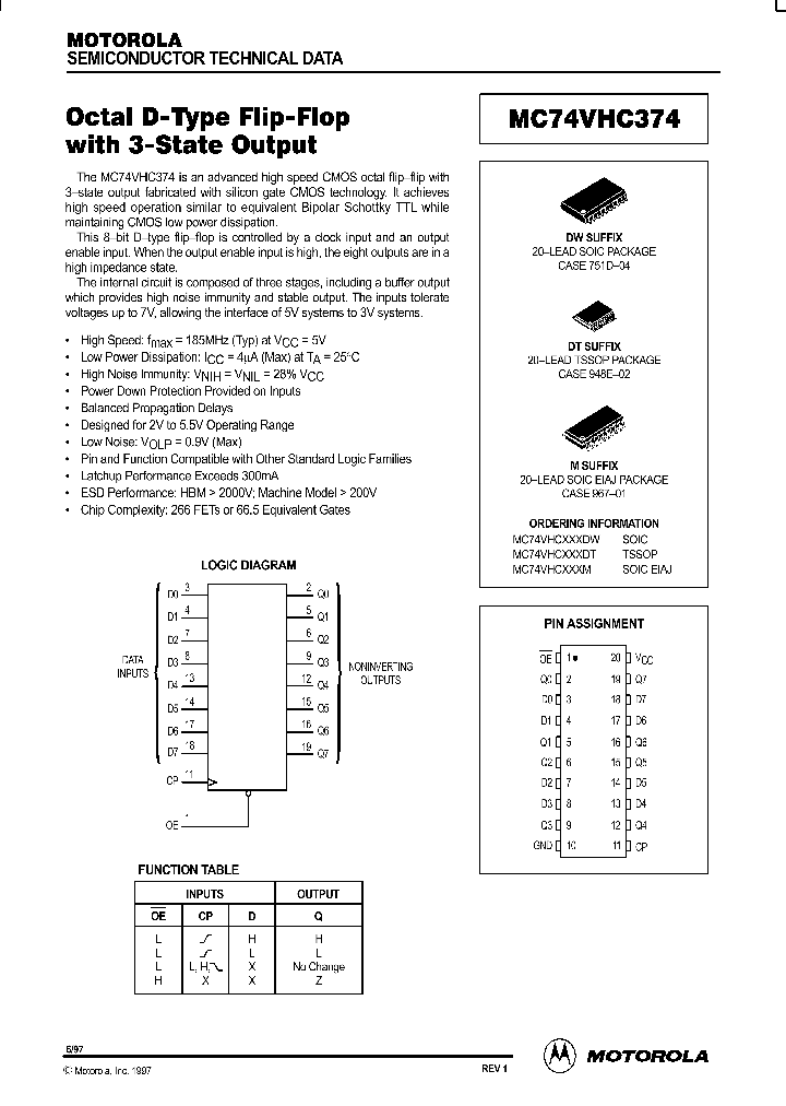 MC74VHC374_20013.PDF Datasheet