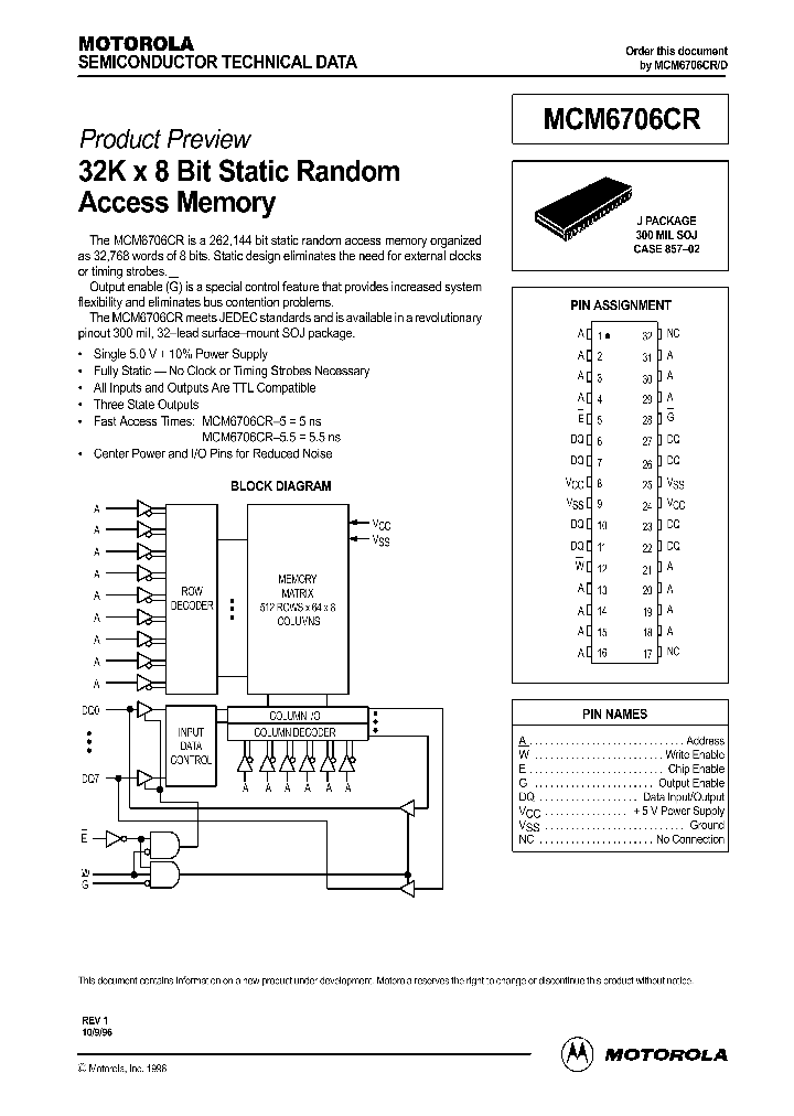 MCM6706CR_31175.PDF Datasheet