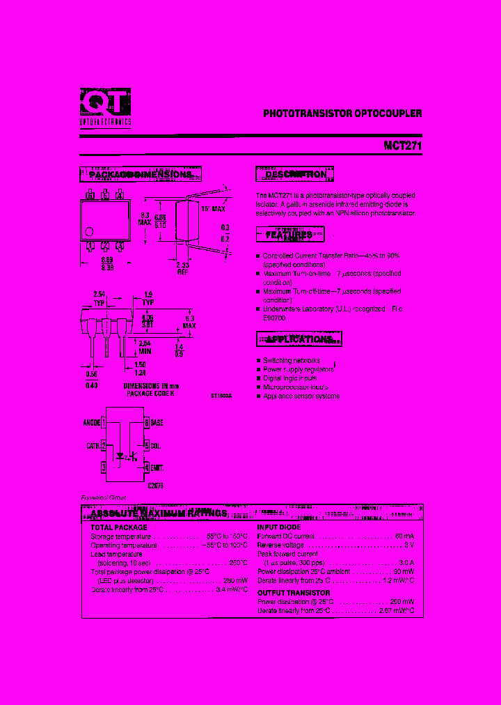 MCT271_76351.PDF Datasheet