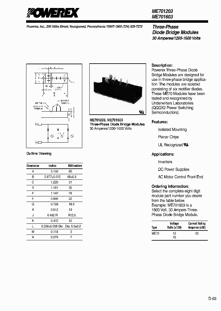 ME701603_176760.PDF Datasheet