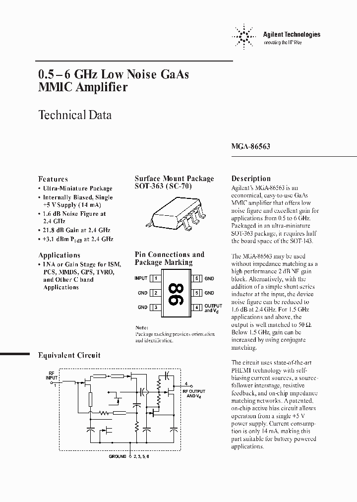 MGA-86563_142325.PDF Datasheet