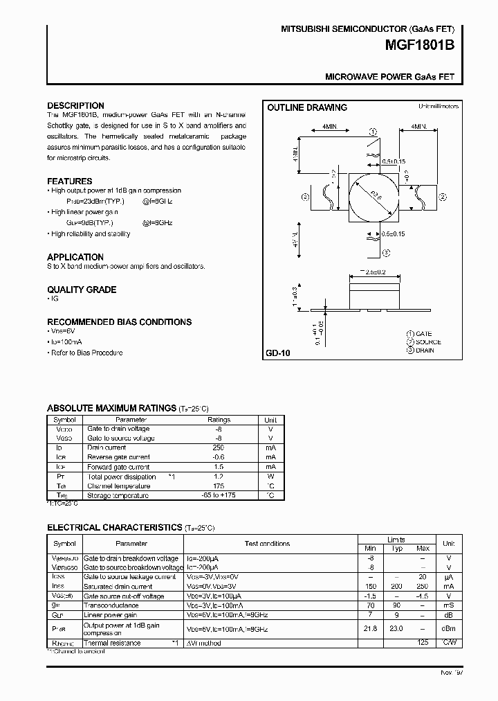 MGF1801_157176.PDF Datasheet