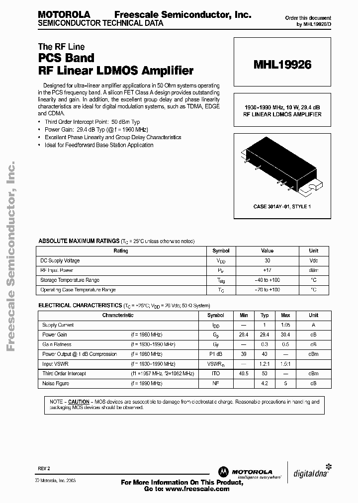 MHL19926_178747.PDF Datasheet