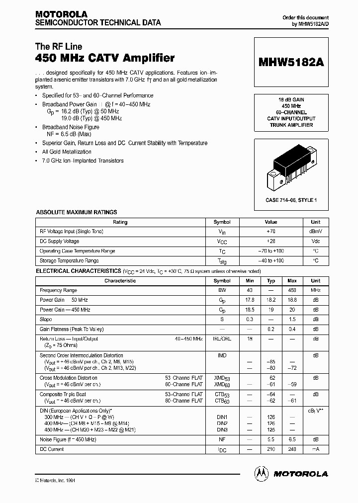 MHW5182_53768.PDF Datasheet
