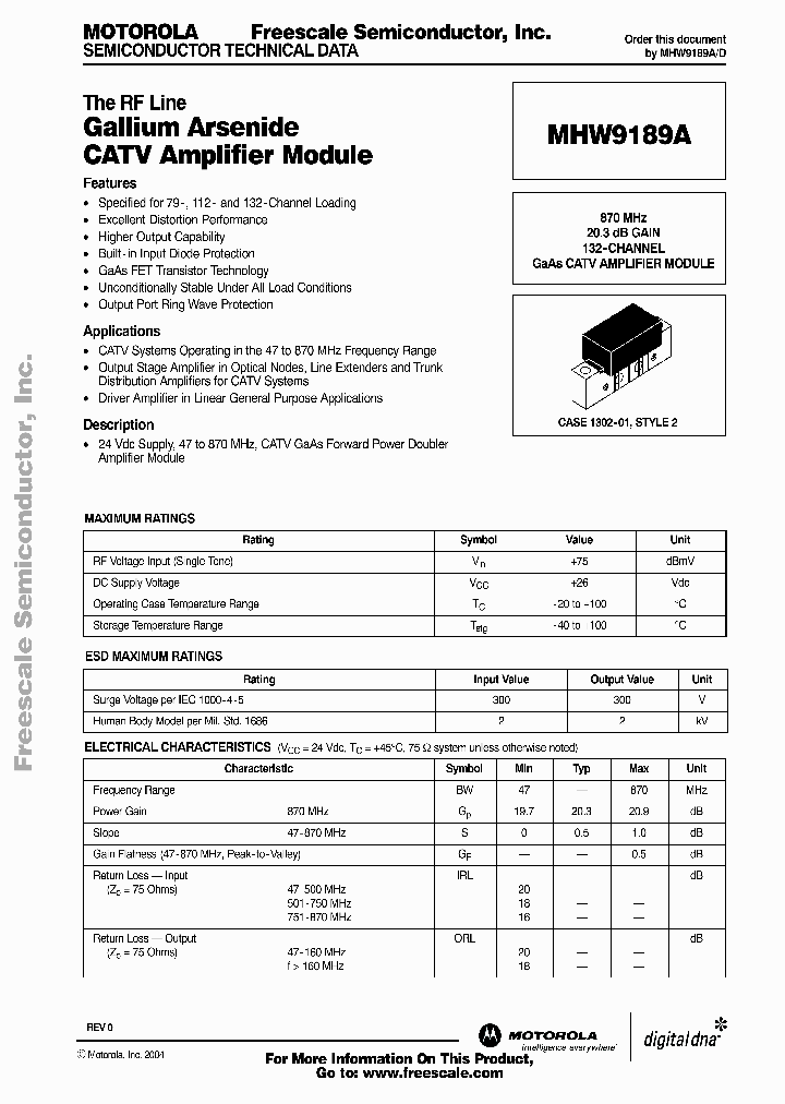 MHW9189A_52851.PDF Datasheet