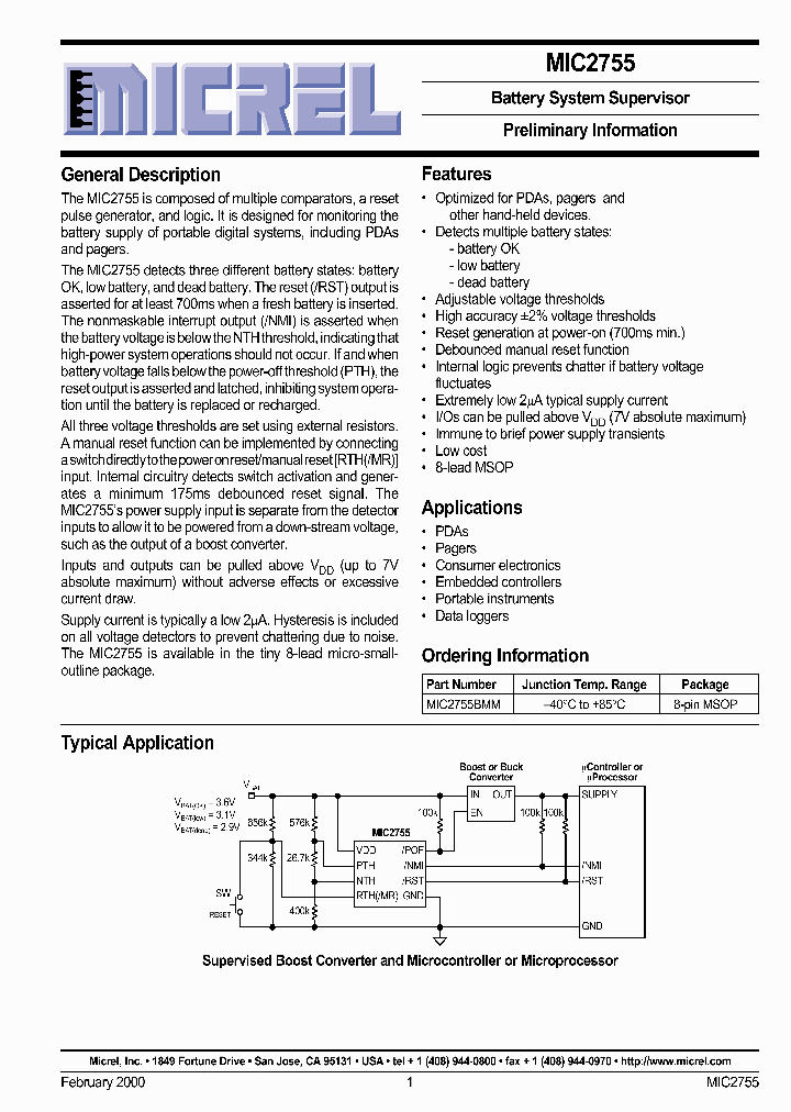 MIC2755_31595.PDF Datasheet