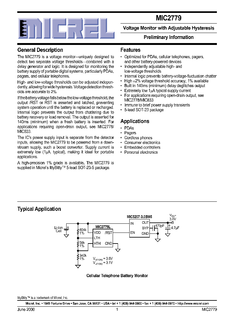MIC2779_31460.PDF Datasheet