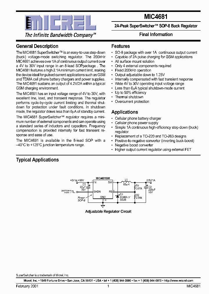 MIC4681_31739.PDF Datasheet