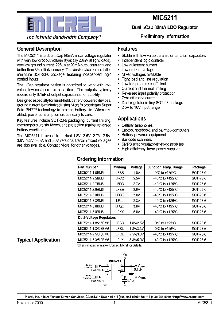 MIC5211-1825BM6_97555.PDF Datasheet