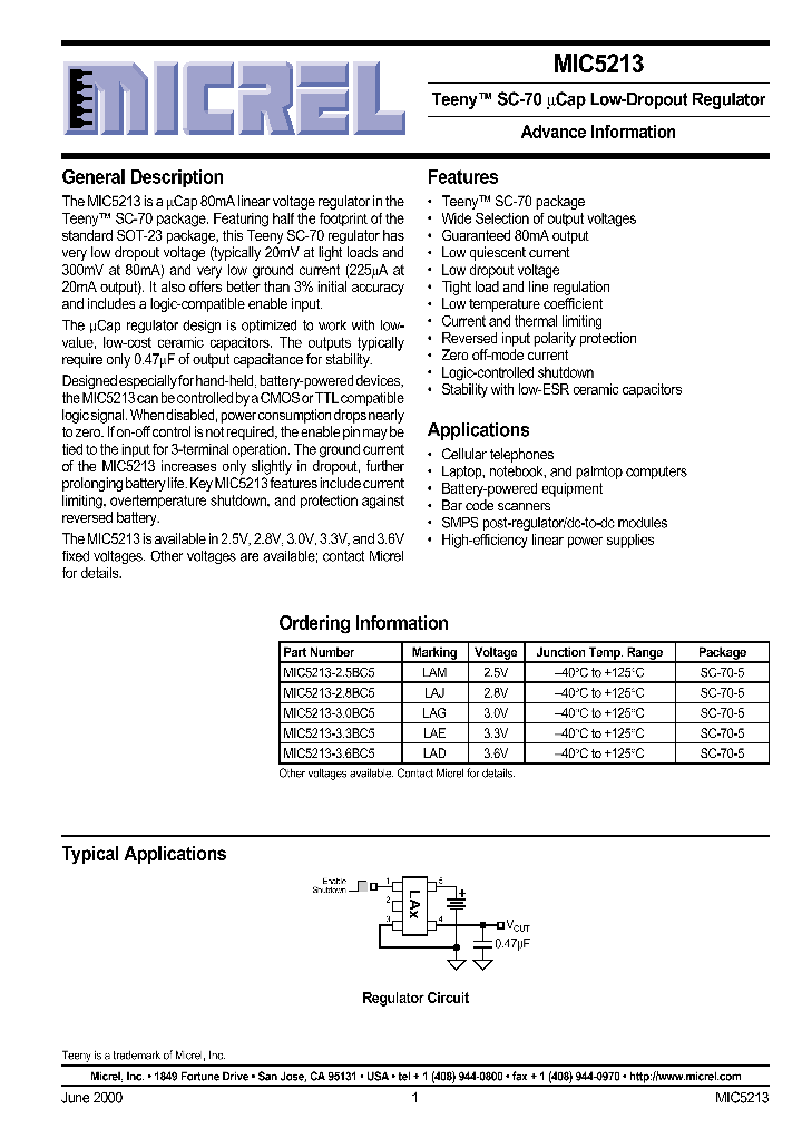 MIC5213-25BC5_88988.PDF Datasheet