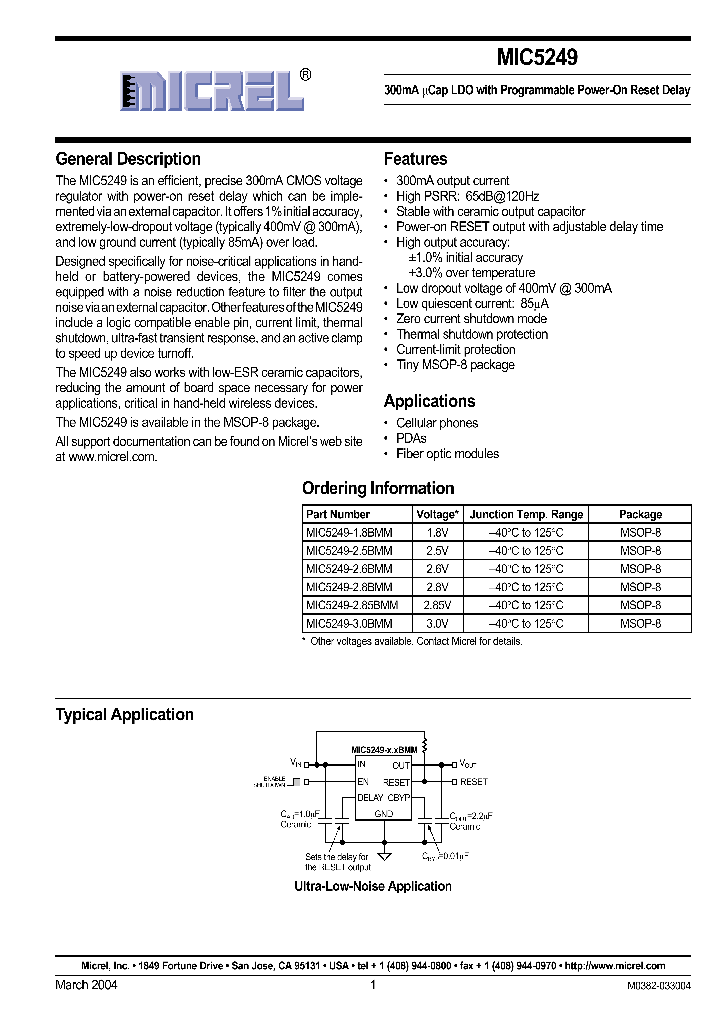 MIC5249_31912.PDF Datasheet