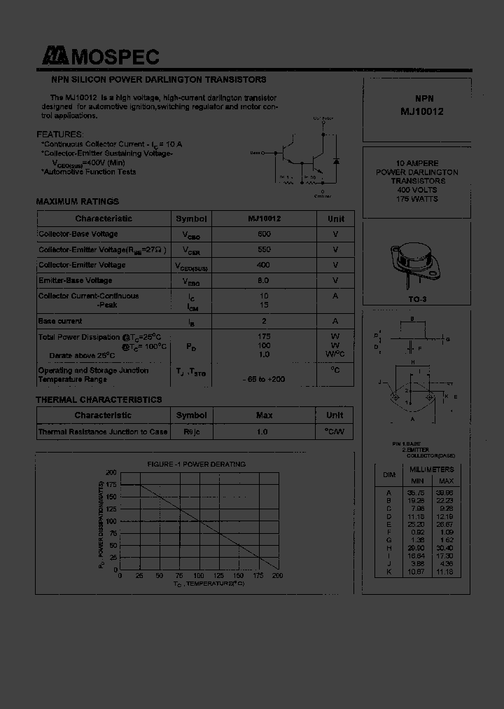 MJ10012_87350.PDF Datasheet
