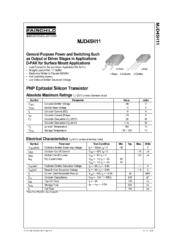 MJD45H11_155728.PDF Datasheet