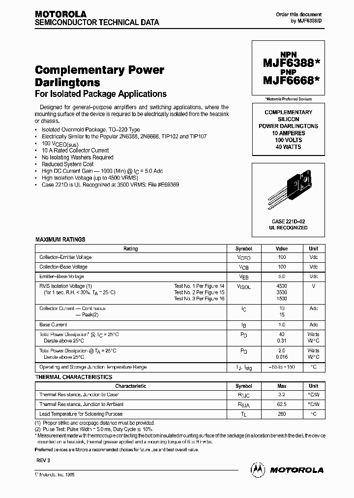MJF6668_187625.PDF Datasheet