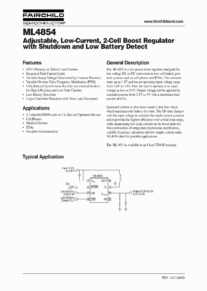 ML4854_189531.PDF Datasheet