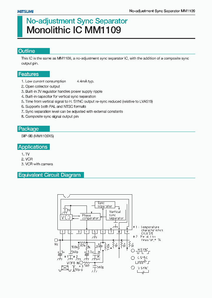 MM1109_107746.PDF Datasheet