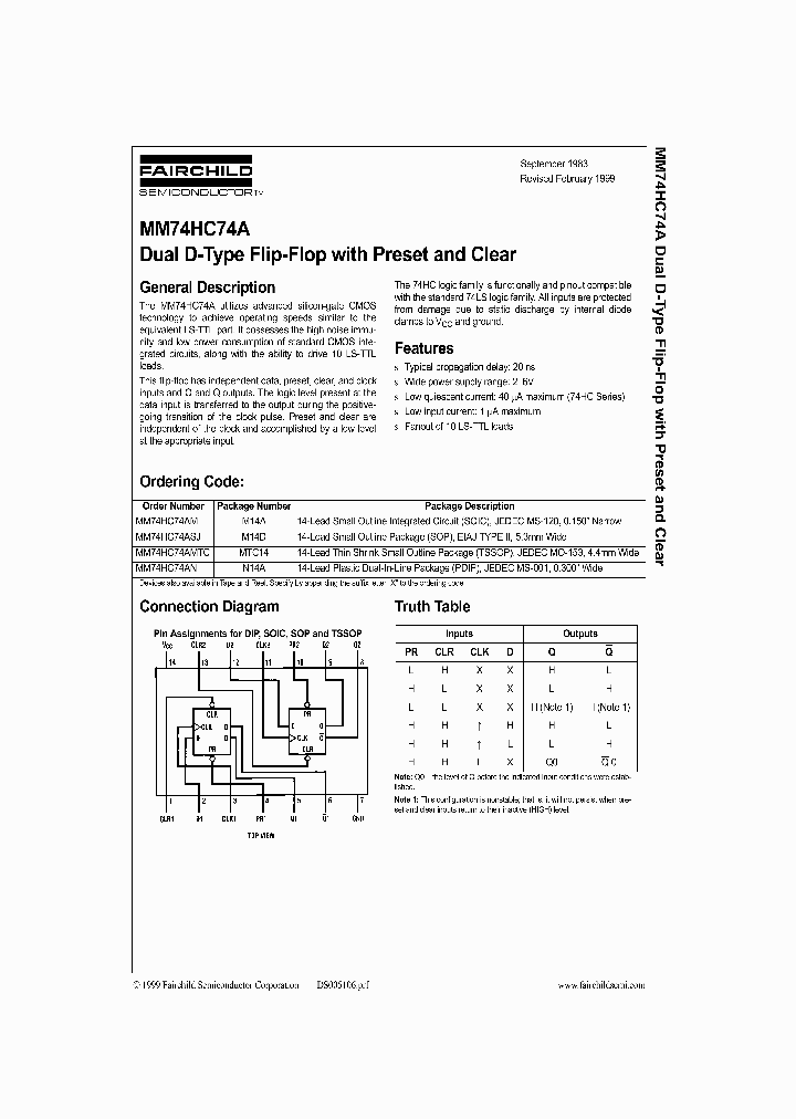MM74HC74A_17656.PDF Datasheet