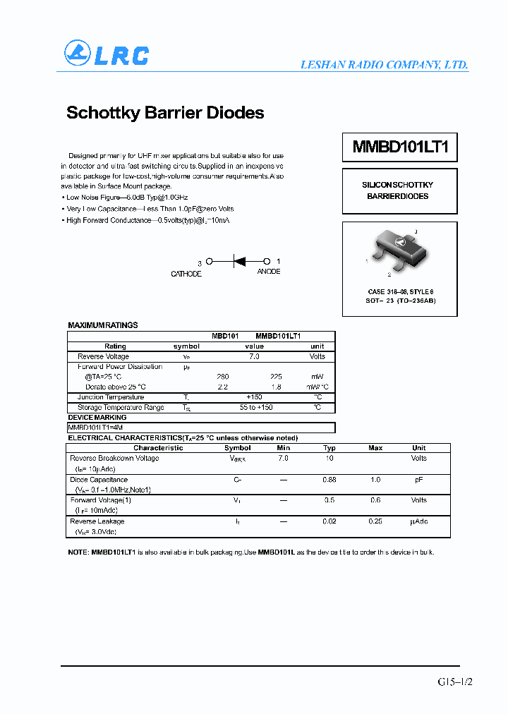MMBD101_151950.PDF Datasheet