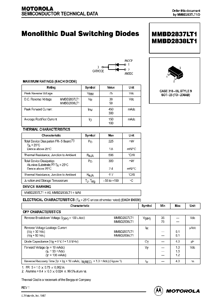 MMBD2837LT1_122865.PDF Datasheet