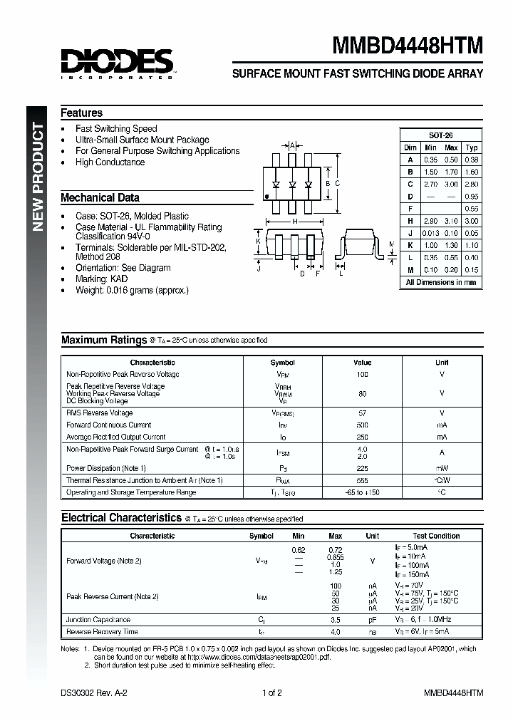 MMBD4448HTM_152003.PDF Datasheet