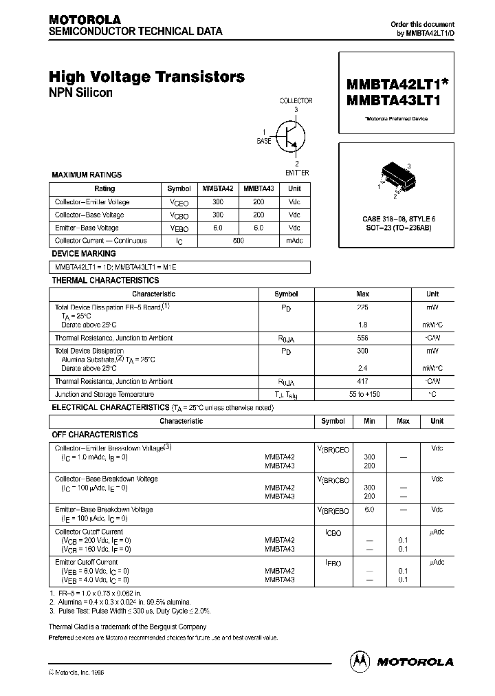 MMBTA42LT1_157750.PDF Datasheet