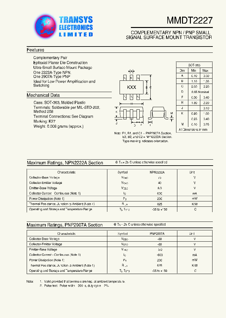 MMDT2227_181261.PDF Datasheet