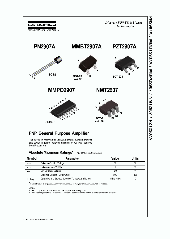 MMPQ2907_149593.PDF Datasheet