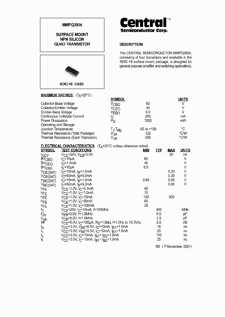 MMPQ3904_124825.PDF Datasheet