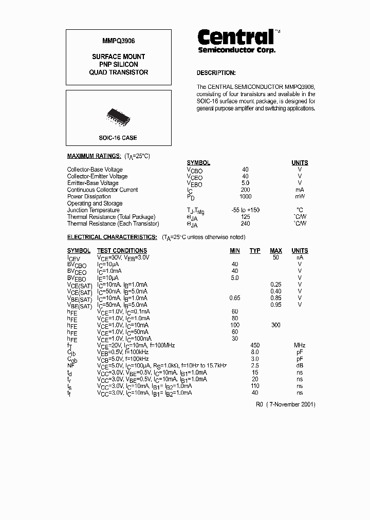 MMPQ3906_124826.PDF Datasheet