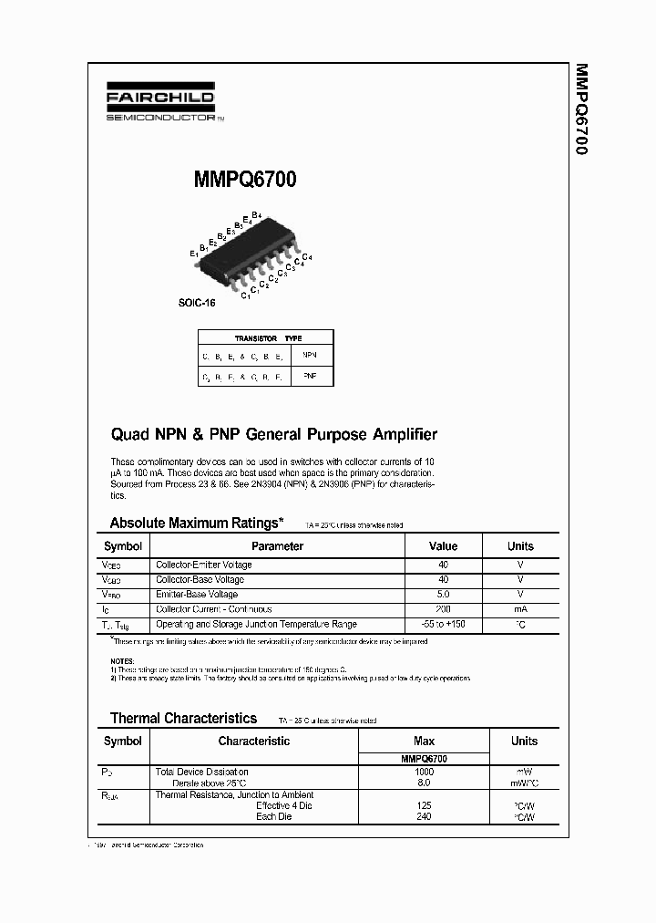 MMPQ6700_167749.PDF Datasheet