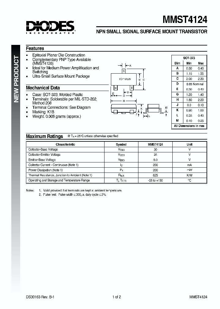 MMST4124_77547.PDF Datasheet