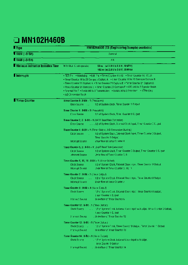 MN102H460B_11787.PDF Datasheet