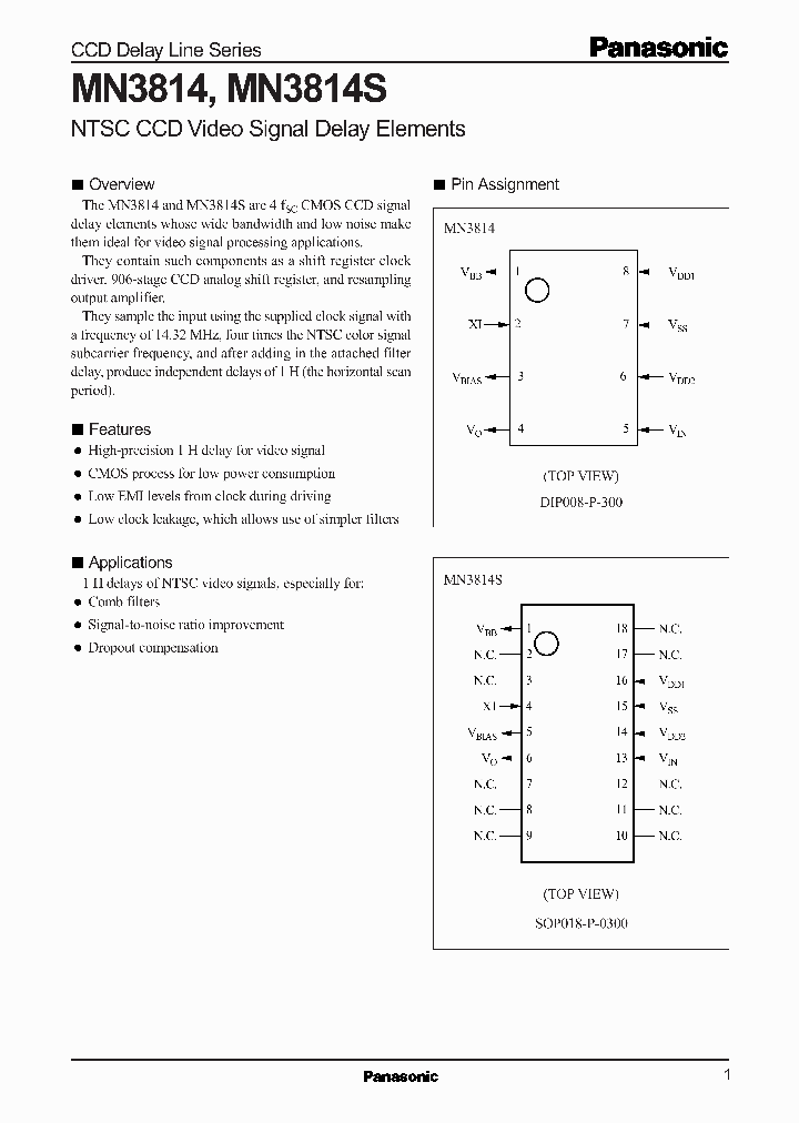 MN3814_134879.PDF Datasheet