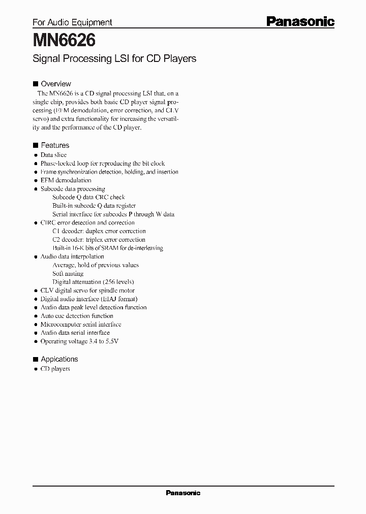 MN6626_11817.PDF Datasheet
