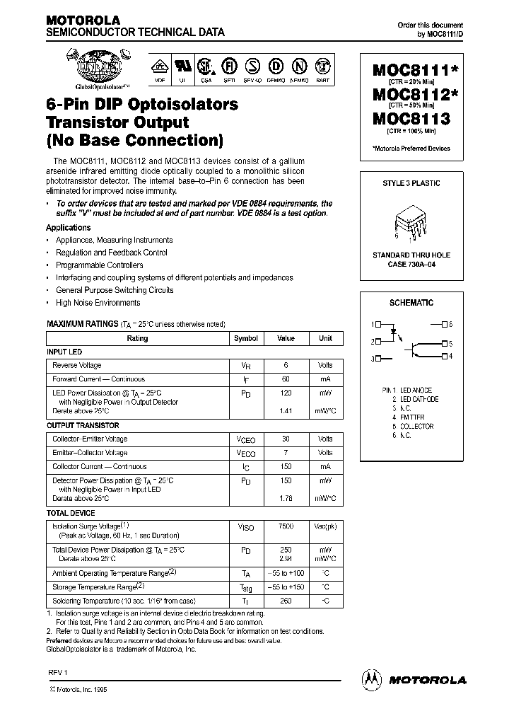 MOC8111_170351.PDF Datasheet