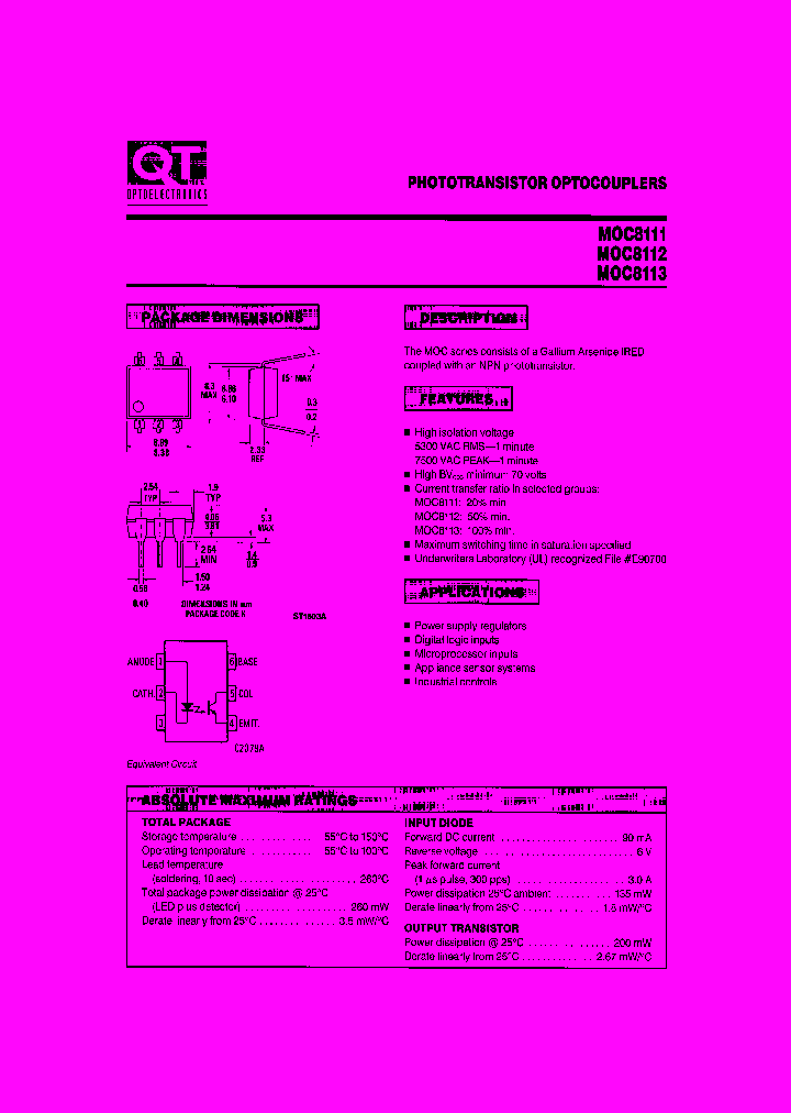 MOC8112_170352.PDF Datasheet