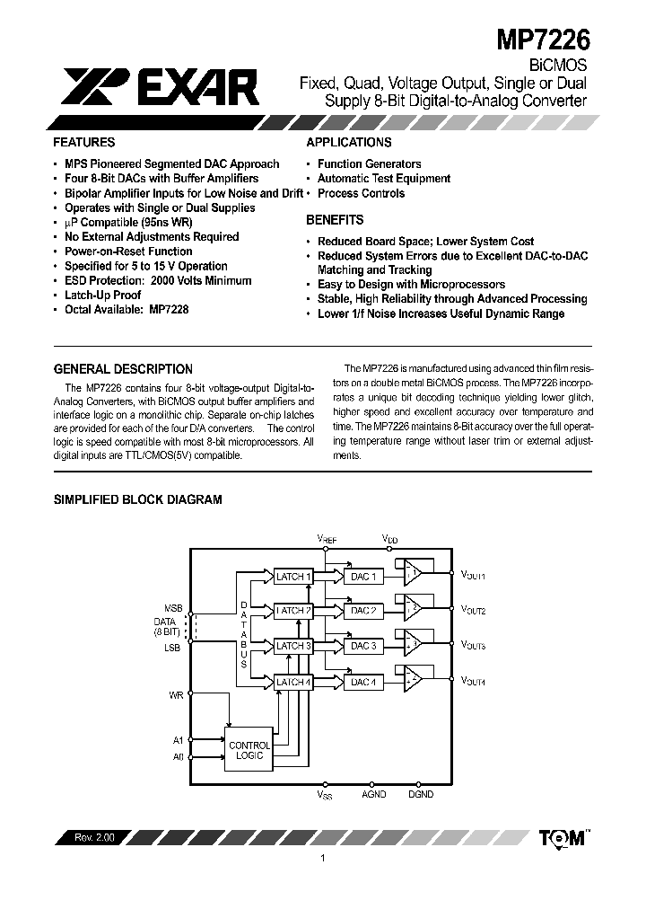 MP7226_97619.PDF Datasheet